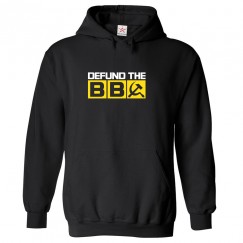 Defund the BBC Classic Unisex Kids and Adults Political Communism Pullover Hoodie